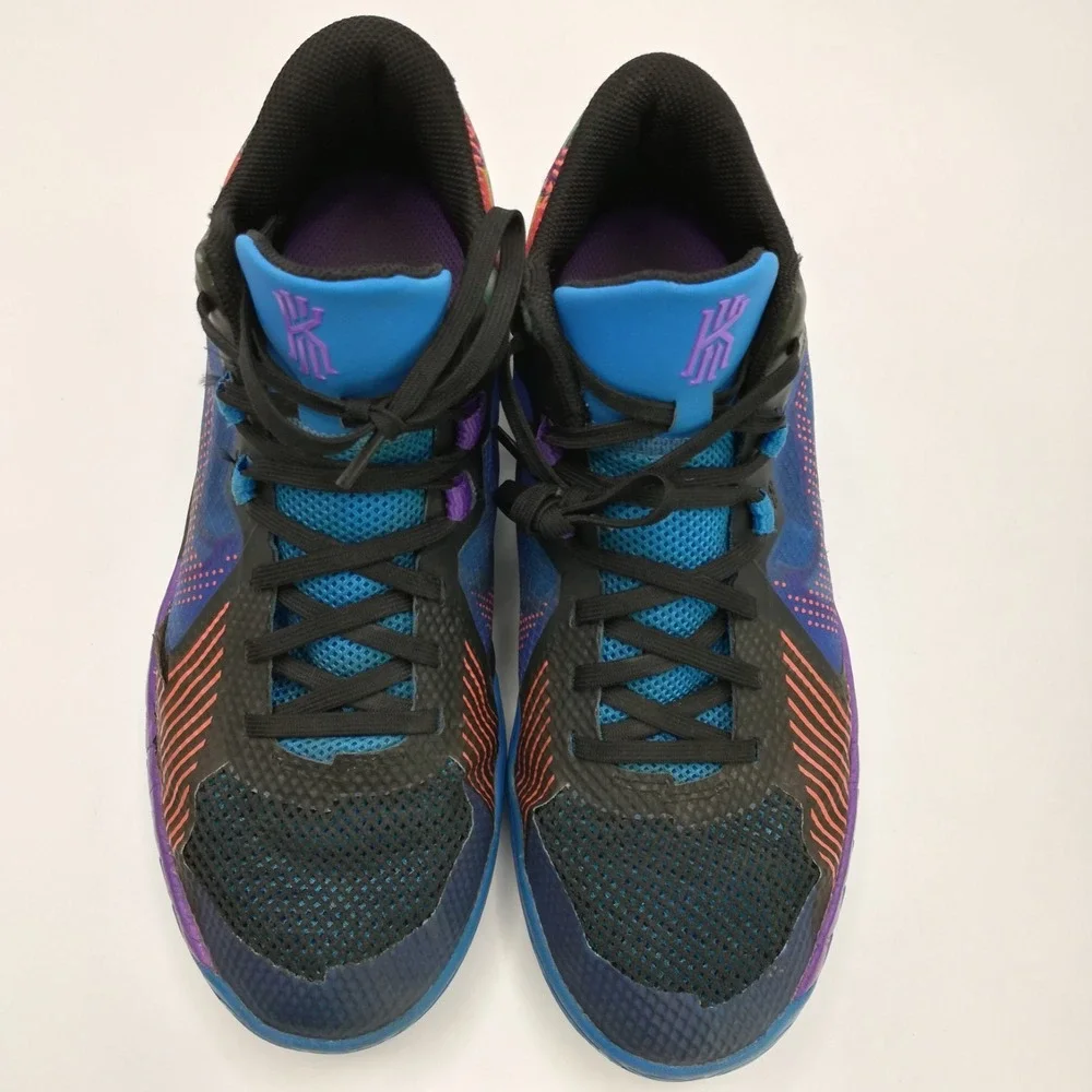 Nike Shoes Youth Boys Kyrie Fly Trap 5 Blue 6.5 Basketball Sneakers DD0340-410